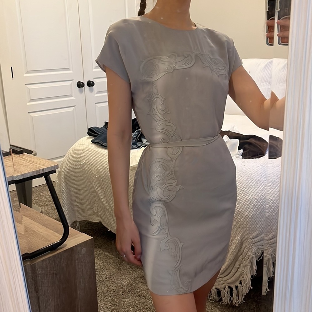 ARMANI MINI GREY DRESS